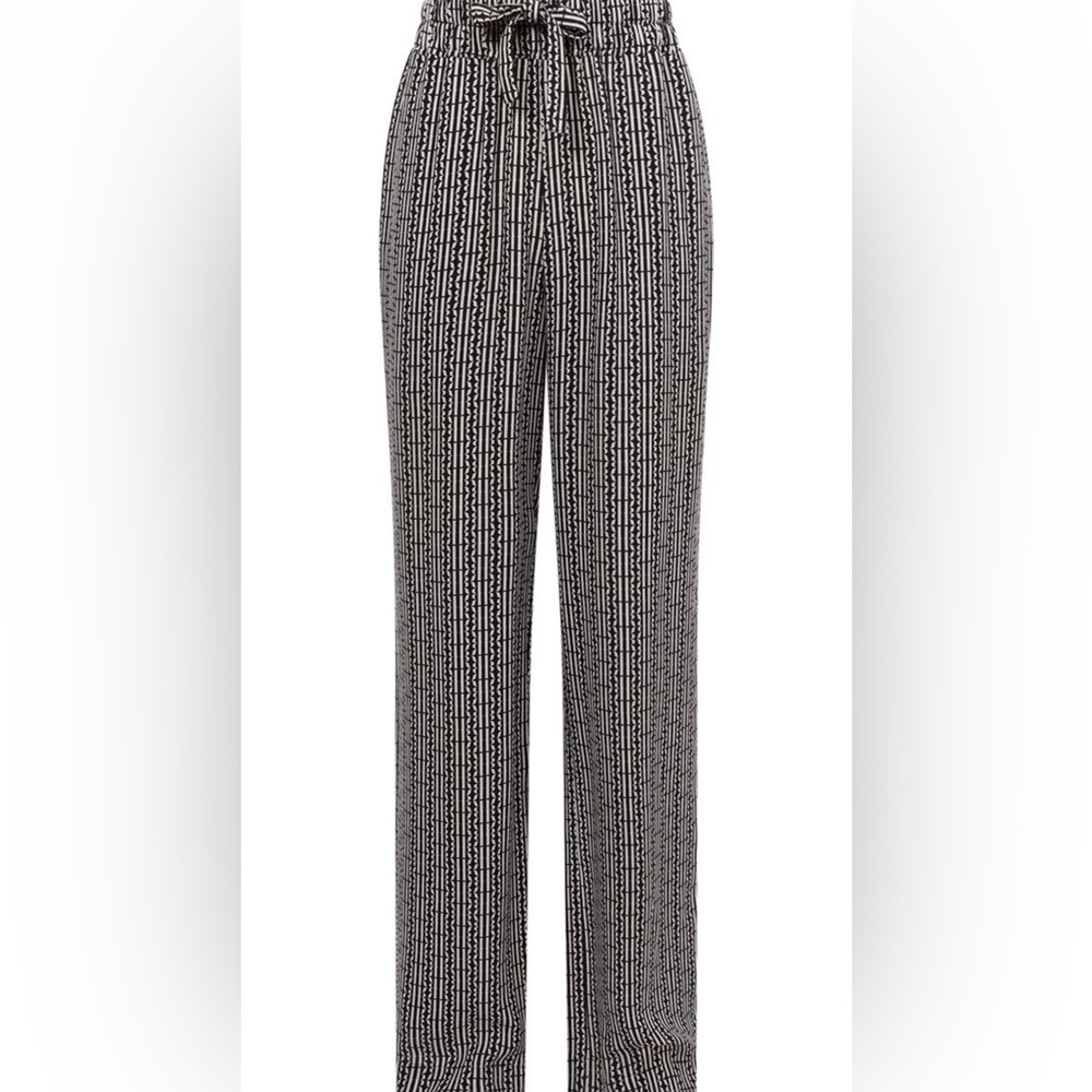 Reiss Sky Straight Leg Drawstring Pants Size 8